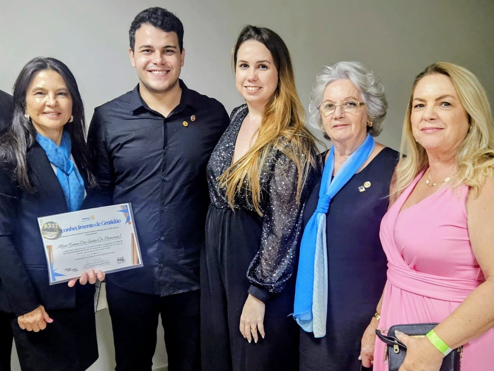 Homenagem a um dos fundadores do clube